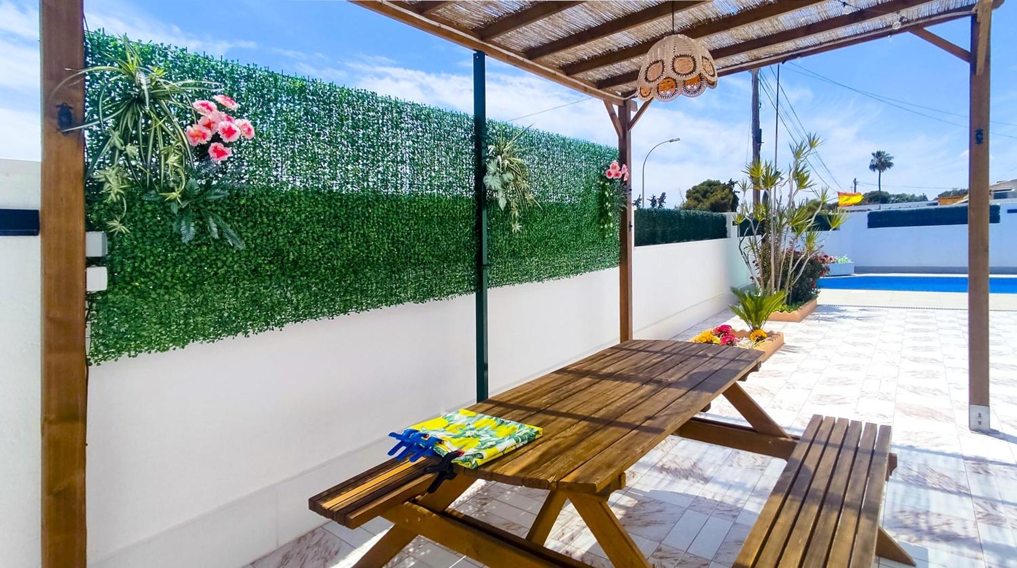 サンティアゴ・デ・ラ・リベラ Casa Soleada Piscina Climatizada Y Privadaヴィラ エクステリア 写真