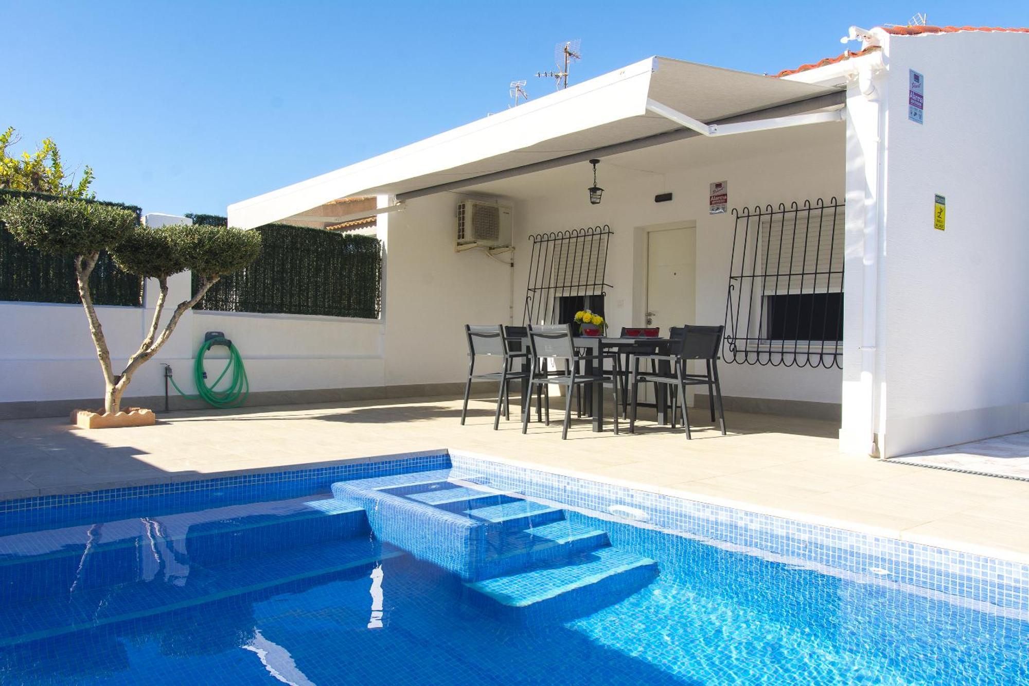 サンティアゴ・デ・ラ・リベラ Casa Soleada Piscina Climatizada Y Privadaヴィラ エクステリア 写真